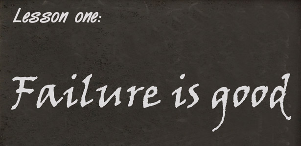 Let’s fail more often!