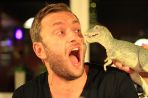 Me & a dinosaur
